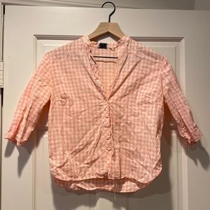 Vintage checkered button up